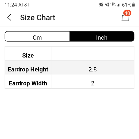 Round rhinestone earrings - Picture 2 of 6